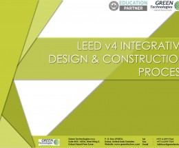 LEED v4 Integrative Design & Construction Process